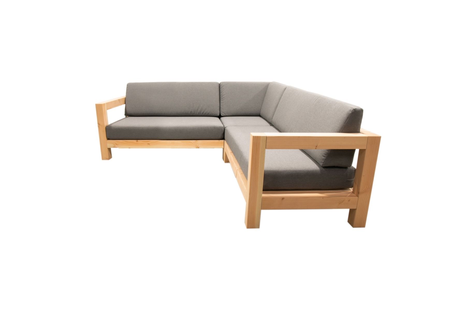 CORNER BENCH DOUGLAS XL 230x280 WITH CUSHIONS