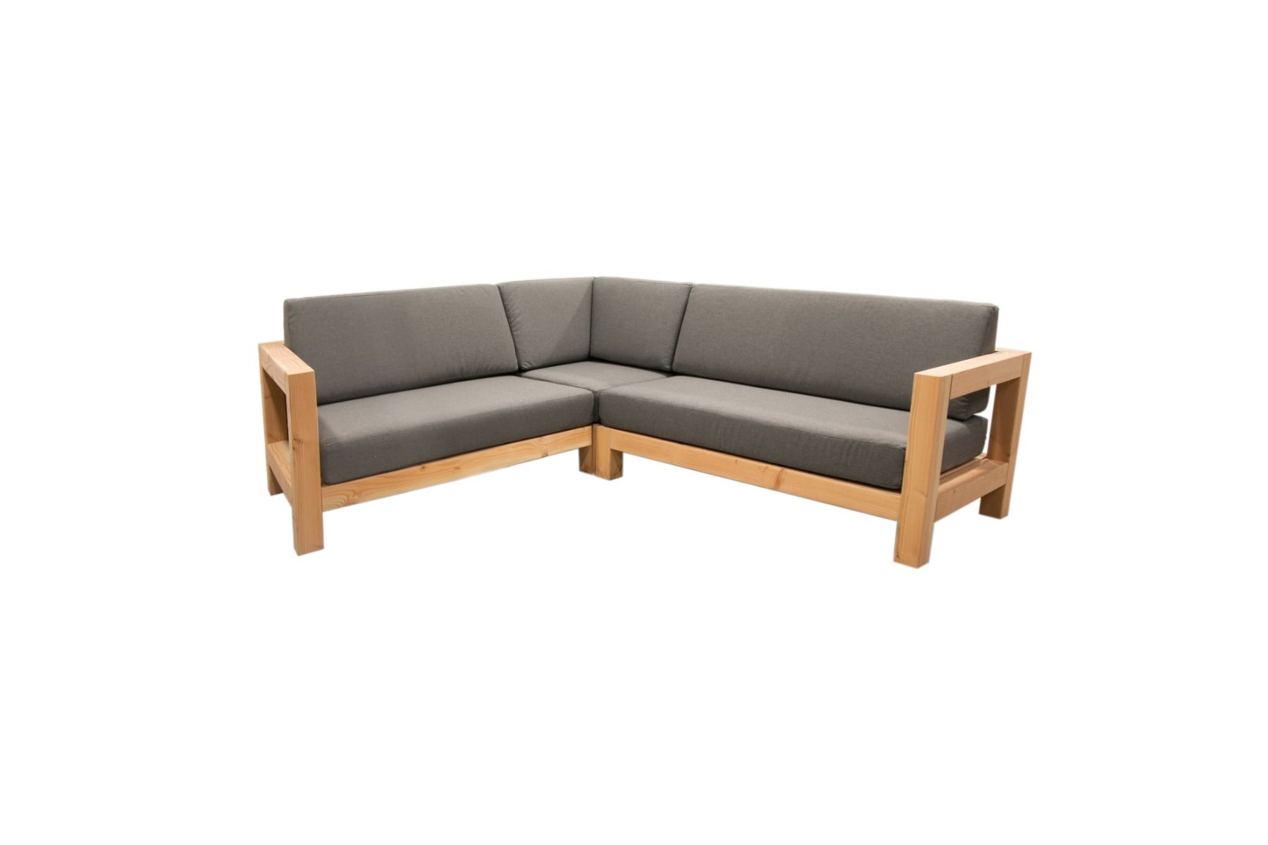 CORNER BENCH DOUGLAS XL 230x280 WITH CUSHIONS