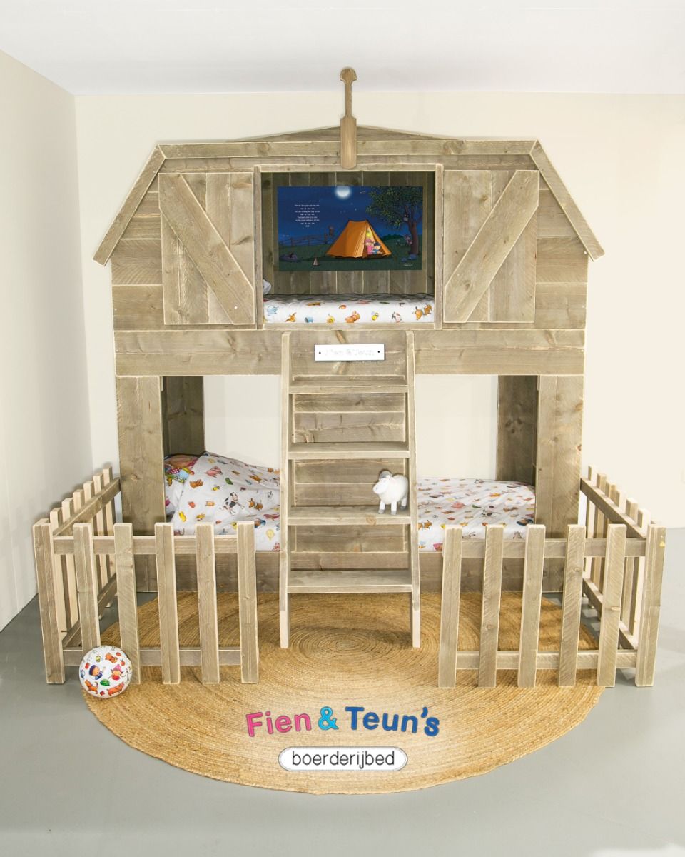 Bauernhof Bett Fien und Teun