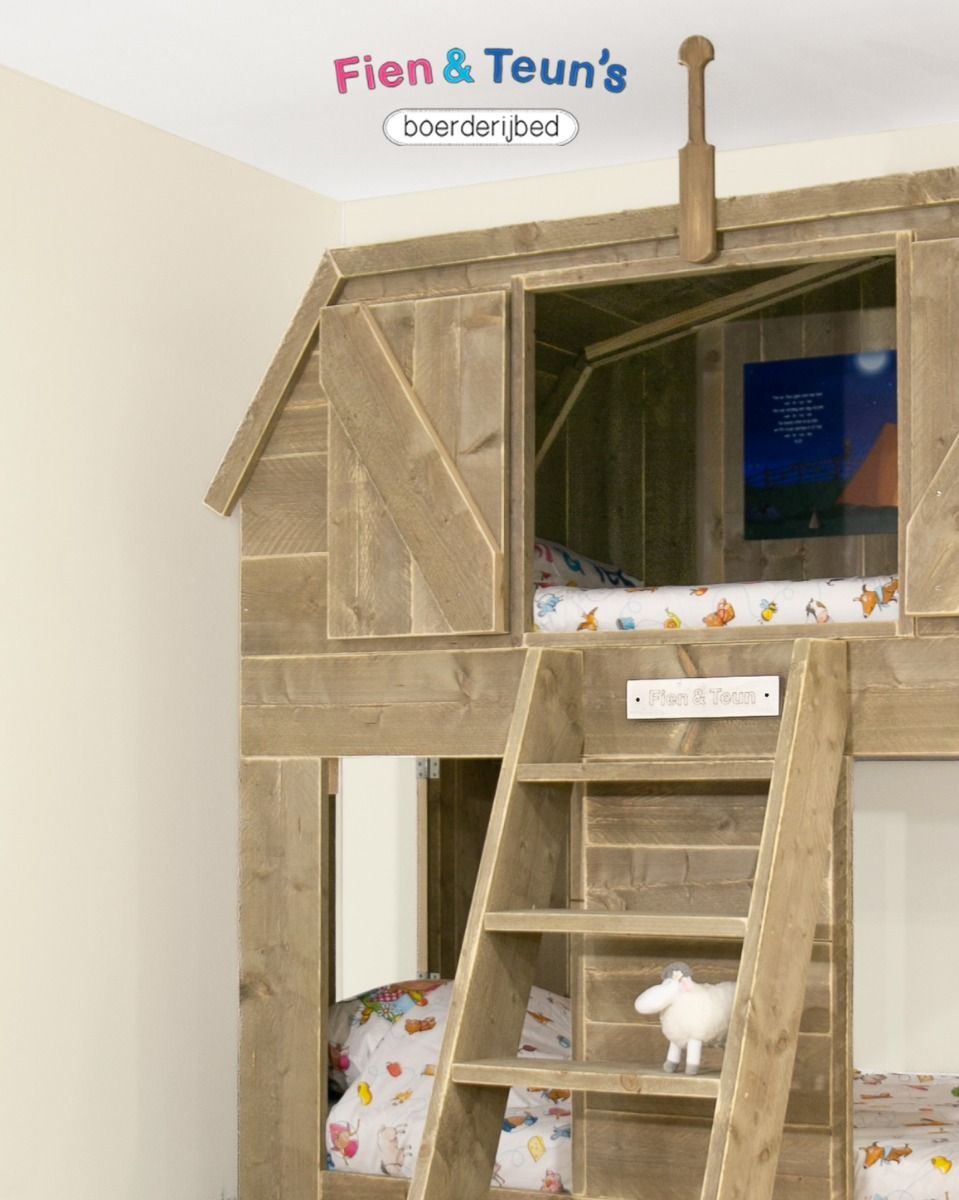 Bauernhof Bett Fien und Teun