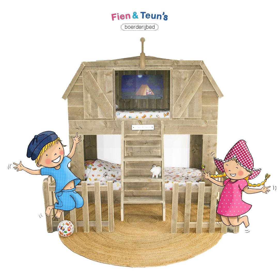 Bauernhof Bett Fien und Teun