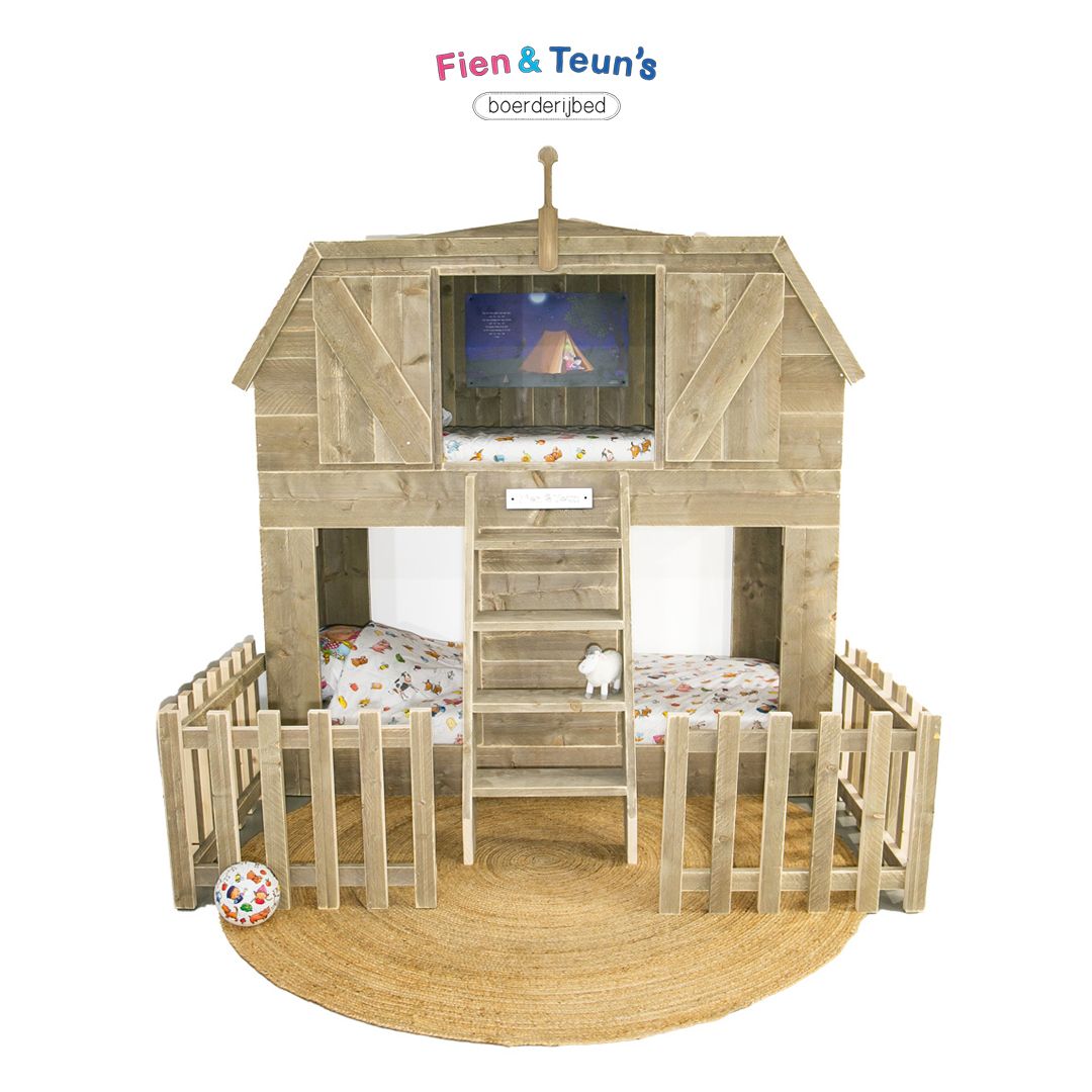 Lit de ferme Fien et Teun