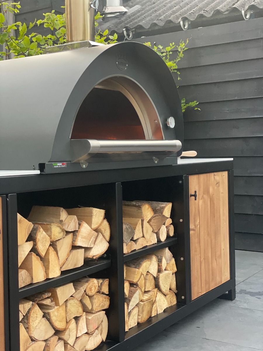 Buitenkeuken met Pizza oven 