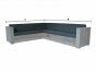 Banc aven un angle A 250 X B 300 avec coussins