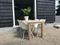 TAFEL 160X80X77 + 4 STOELEN