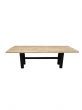 Table black steel H