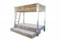 Bunk bed steel