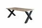 Tafel Industrieel X poot