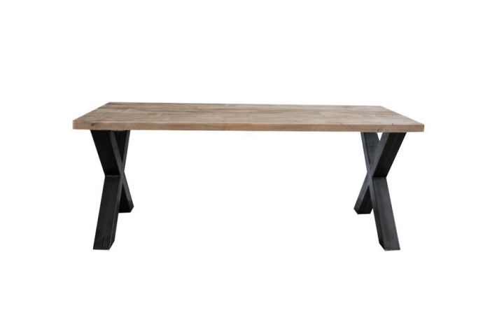 Table industriel X-Pied