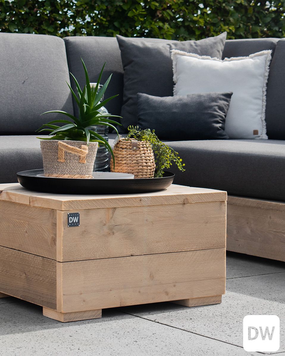 Kubus tafel hoog | Velvet Green