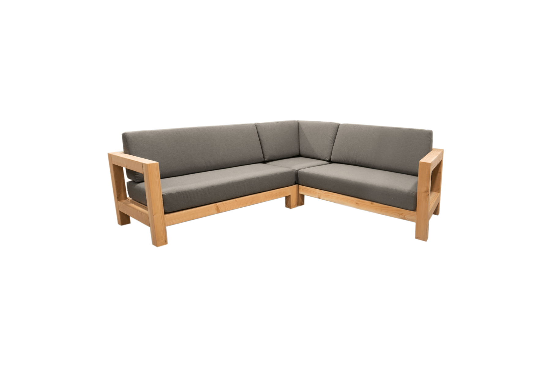 CORNER BENCH DOUGLAS XL 230x280 WITH CUSHIONS