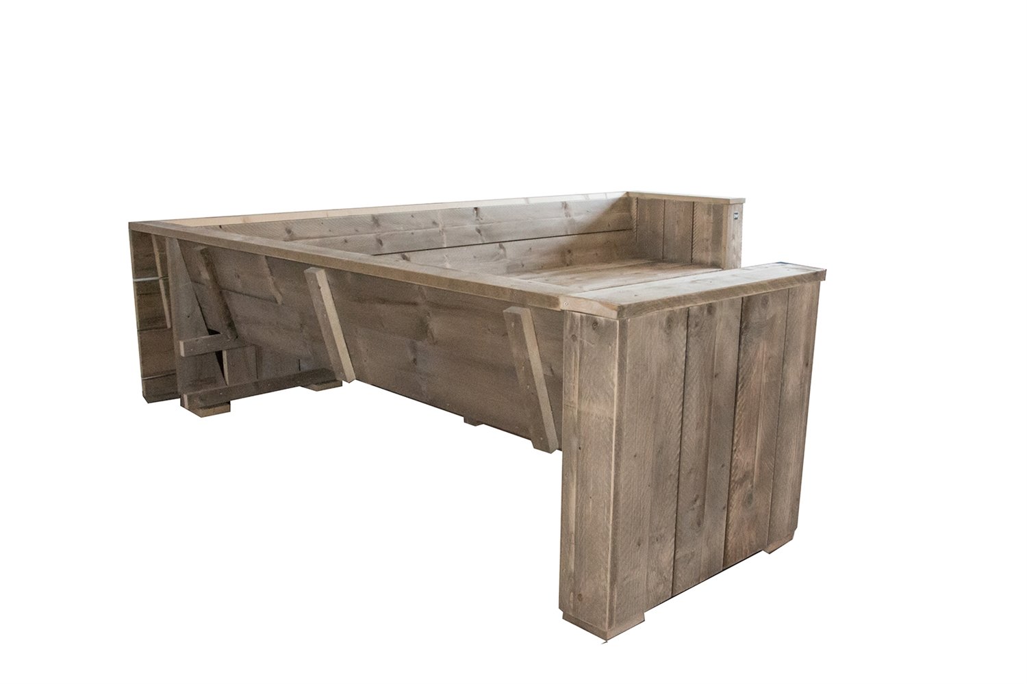 Ecksofa A 250 x B 300 mit kissen Antrazit 