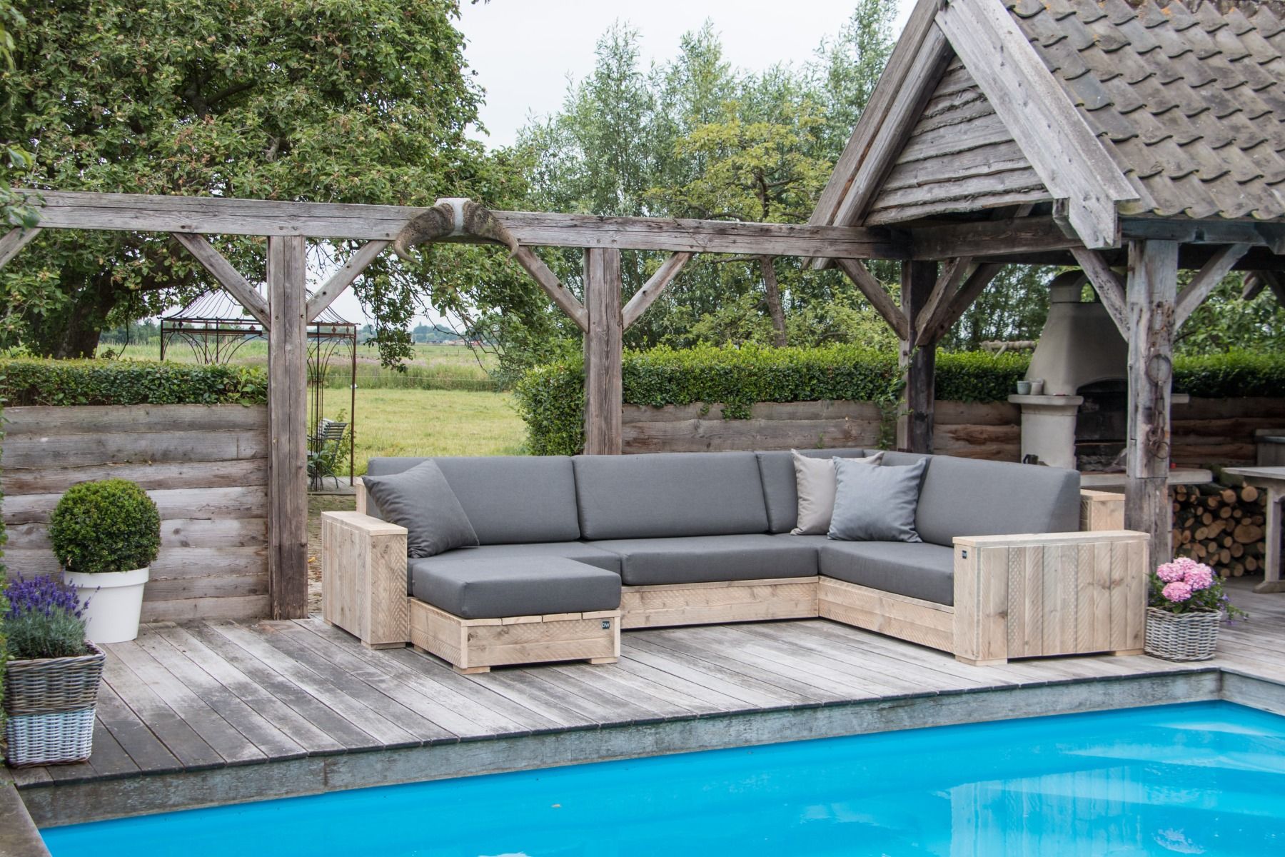 Eckbank XXL mit Kissen Angebot