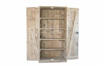 Wooden wardrobe